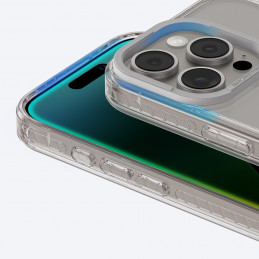 NUOSTABUS „Titan Pro Mag“ dėklas su magnetiniu žiedu, skirtas „iPhone 16 Pro“ – pilkas
