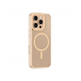 NUOSTABUS „Titan Pro Mag“ dėklas su magnetiniu žiedu, skirtas „iPhone 16 Pro“ – rožinio aukso spalvos