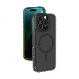 NUOSTABUS „Titan Pro Mag“ dėklas su magnetiniu žiedu, skirtas „iPhone 16 Pro Max“ – juodas