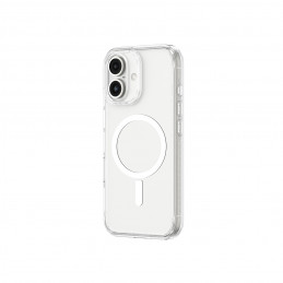 NUOSTABUS „Titan Pro Mag“ dėklas su magnetiniu žiedu, skirtas „iPhone 16 Plus“ – skaidrus