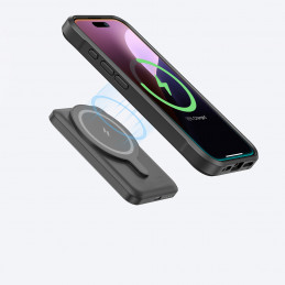 NUOSTABUS „Titan Max“ dėklas su 600D aramidiniu pluoštu, skirtas „iPhone 16 Pro“ – juodas