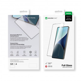 NUOSTABUS „Radix Full Glass“ grūdintas stiklas „Samsung Galaxy S25“