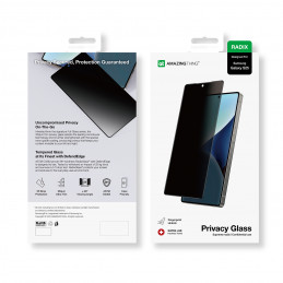 NUOSTABUS „Radix Privacy Glass“ grūdintas stiklas „Samsung Galaxy S25“