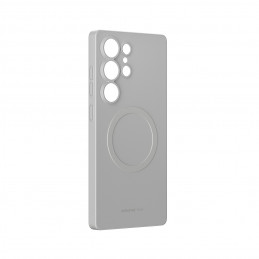 NUOSTABUS minimalaus dizaino oro dėklas su magnetiniu žiedu, skirtas „Samsung Galaxy S25 Ultra“ – pilkas