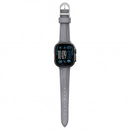 „AMAZINGTHING“ odinis „Class Band“ dirželis „Apple Watch 45 / 46 / 49 mm“ – pilkas