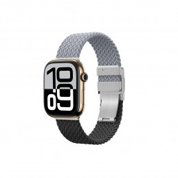 „AMAZINGTHING Blend Band“ 2 vnt. pakuotė, skirta „Apple Watch 45/ 46/ 49 mm“ – pilkai juoda / pilka