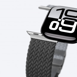 „AMAZINGTHING Blend Band“ 2 vnt. pakuotė, skirta „Apple Watch 45/ 46/ 49 mm“ – pilkai juoda / pilka