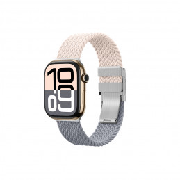 „AMAZINGTHING Blend Band“ 2 vnt. pakuotė, skirta „Apple Watch 42 mm“ – rožinės pilkos / rožinės spalvos