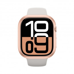 NUOSTABUS minimalaus dizaino dėklas, skirtas „Apple Watch 46mm“ – rožinio aukso spalvos