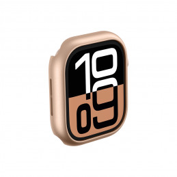 NUOSTABUS minimalaus dizaino dėklas, skirtas „Apple Watch 46mm“ – rožinio aukso spalvos