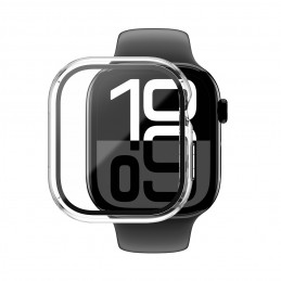 NUOSTABUS „Radix“ stiklinis dėklas, skirtas „Apple Watch 42mm“ – skaidrus