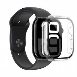 NUOSTABUS „Radix“ stiklinis dėklas, skirtas „Apple Watch 42mm“ – skaidrus