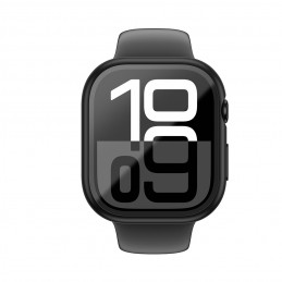 NUOSTABUS „Radix“ stiklinis dėklas, skirtas „Apple Watch 46mm“ – juodas