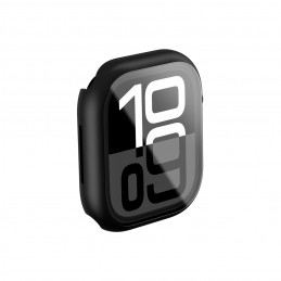 NUOSTABUS „Radix“ stiklinis dėklas, skirtas „Apple Watch 42 mm“ – juodas