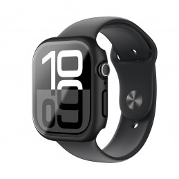 NUOSTABUS „Radix“ stiklinis dėklas, skirtas „Apple Watch 42 mm“ – juodas