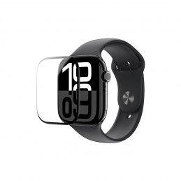NUOSTABUS „Radix“ plėvelės ekrano apsauga su juodu rėmeliu, skirta „Apple Watch 42mm“