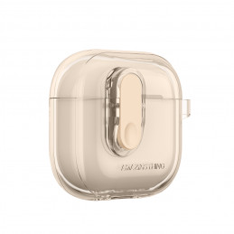 NUOSTABUS minimalaus dydžio dėklas „AirPods 4“ – „Desert“