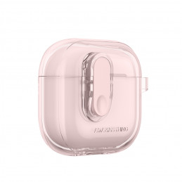 NUOSTABUS minimalaus dydžio dėklas „AirPods 4“ – rožinis
