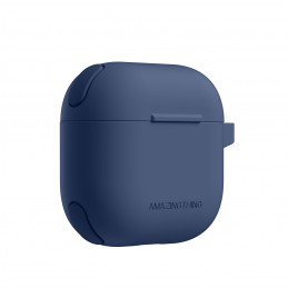 „AMAZINGTHING Omni“ dėklas, skirtas „AirPods 4“ – tamsiai mėlynas