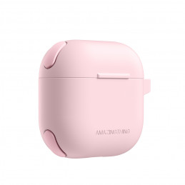NUOSTABUS „Omni“ dėklas „AirPods 4“ – rožinis