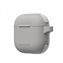 „AMAZINGTHING Omni“ dėklas, skirtas „AirPods 4“ – pilkas