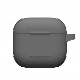 NUOSTABUS „Omni“ dėklas, skirtas „AirPods 4“ – juodas