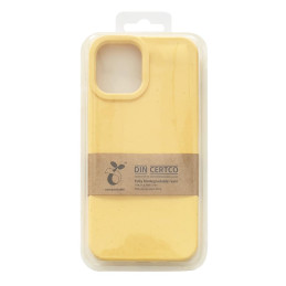 Eco Case dėklas skirtas iPhone 11 Pro, silikoninis dangtelis, geltonas telefono dėklas