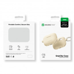 NUOSTABUS „Omni“ dėklas, skirtas „AirPods Pro 2“ – dykuma