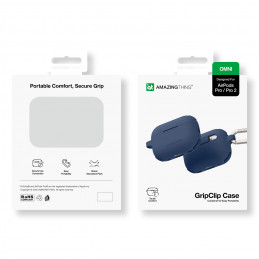 „AMAZINGTHING Omni“ dėklas, skirtas „AirPods Pro 2“ – tamsiai mėlynas