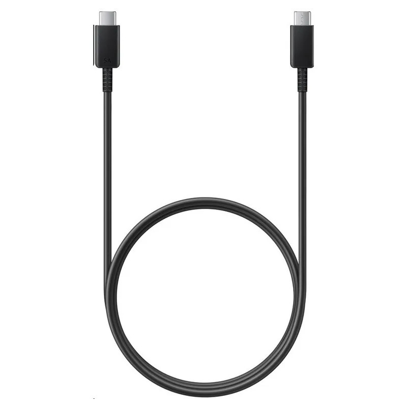 Samsung EP-DN975BBE USB-C – USB-C 5A kabelis 1 m (urmu – pakaitinė pakuotė) – juodas