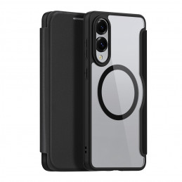 „Dux Ducis Skin X Pro“ dėklas su „MagSafe“ sąsaja, skirtas „Samsung Galaxy S25 Edge“ – juodas