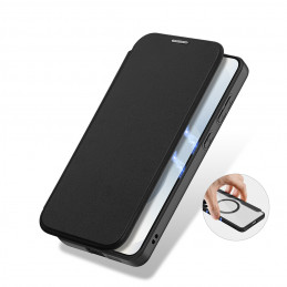 „Dux Ducis Skin X Pro“ dėklas su „MagSafe“ sąsaja, skirtas „Samsung Galaxy S25 Edge“ – juodas