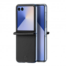 „Dux Ducis Bril“ dėklas, skirtas „Samsung Galaxy Z Flip 7“ – juodas