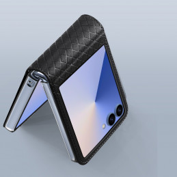 „Dux Ducis Bril“ dėklas, skirtas „Samsung Galaxy Z Flip 7“ – juodas