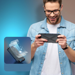 „Dux Ducis“ apsauginis dėklas, skirtas „Nintendo Switch 2“ – juodas