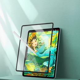 „Dux Ducis Naad“ popierinė matinė apsauginė plėvelė, skirta „iPad Air 11“ (2024/ 2025) – su juodu rėmeliu