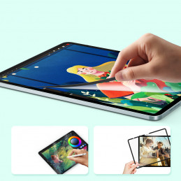 „Dux Ducis Naad“ popierinė matinė apsauginė plėvelė, skirta „iPad Air 11“ (2024/ 2025) – su juodu rėmeliu