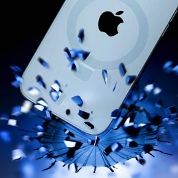 3mk dūminis dėklas su magnetu ir stovu, skirtas „iPhone Air“ – juodas