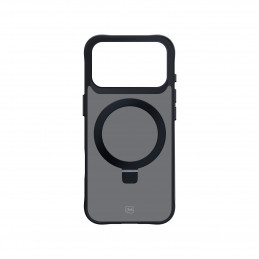 3mk dūminis dėklas „Mag&Stand“, skirtas „iPhone 17 Pro Max“ – juodas