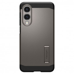 „Spigen Tough Armor MagSafe“ dėklas, skirtas „Samsung Galaxy S25 Edge“ – pilkas/ juodas