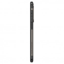 „Spigen Tough Armor MagSafe“ dėklas, skirtas „Samsung Galaxy S25 Edge“ – pilkas/ juodas