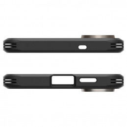 „Spigen Tough Armor MagSafe“ dėklas, skirtas „Samsung Galaxy S25 Edge“ – pilkas/ juodas