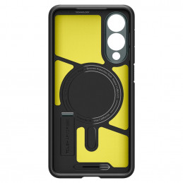 „Spigen Tough Armor MagSafe“ dėklas, skirtas „Samsung Galaxy S25 Edge“ – žalias ir juodas