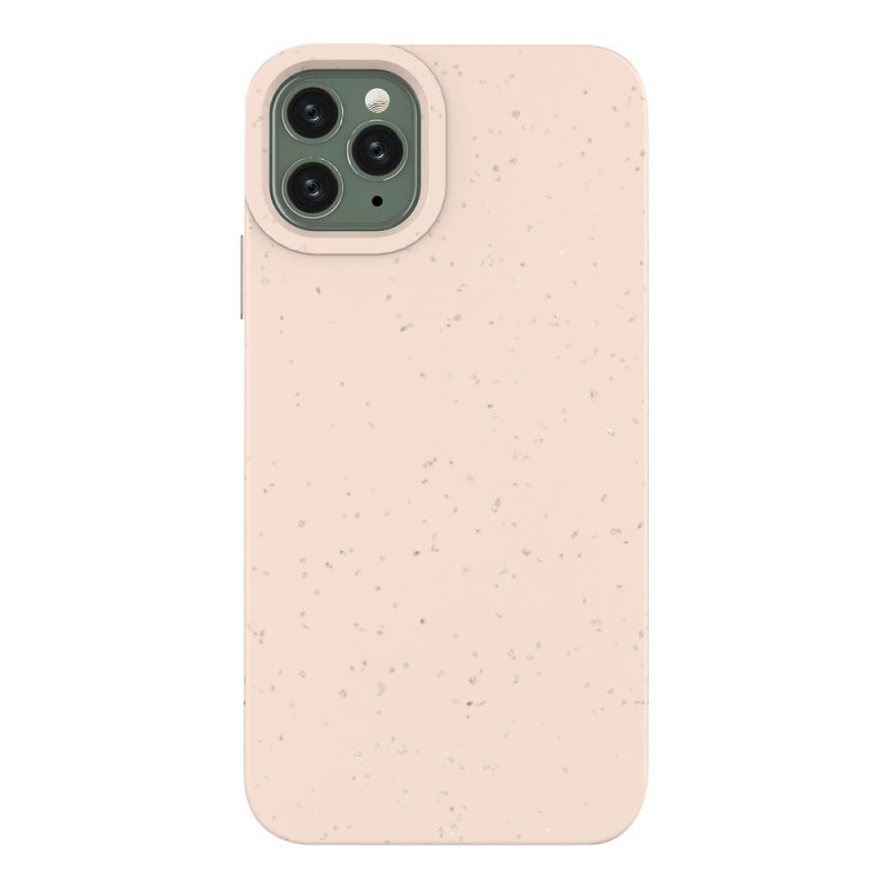 Eco Case dėklas iPhone 11 Pro Max silikoniniu dangteliu telefono dėklui rožinis