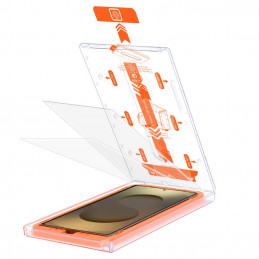 „Tech-Protect Quick Set+“ grūdintas stiklas, skirtas „Samsung Galaxy S25 Ultra“ – skaidrus