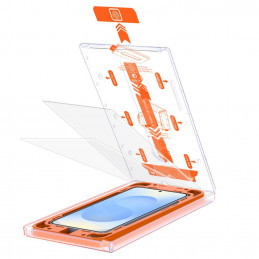 „Tech-Protect Quick Set+“ grūdintas stiklas, skirtas „Samsung Galaxy S25+“ – skaidrus
