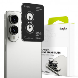 „Tech-Protect Quick Set+“ grūdintas stiklas, skirtas „Samsung Galaxy S25 Edge“ – skaidrus