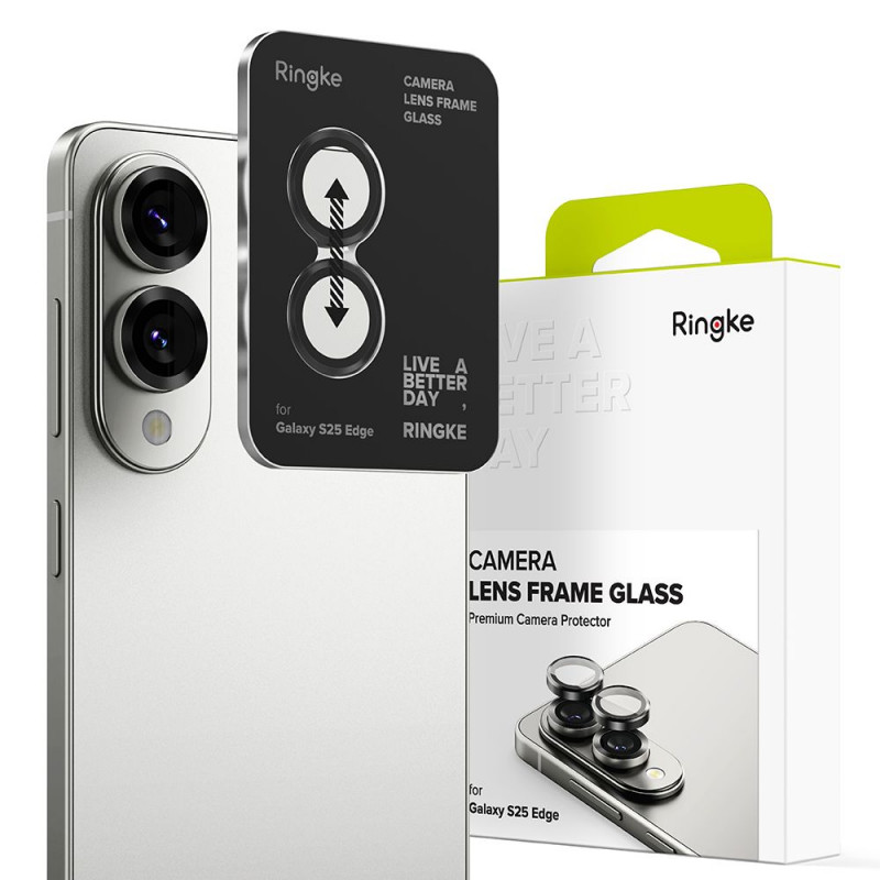 „Tech-Protect Quick Set+“ grūdintas stiklas, skirtas „Samsung Galaxy S25 Edge“ – skaidrus