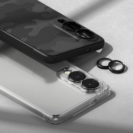 „Tech-Protect Quick Set+“ grūdintas stiklas, skirtas „Samsung Galaxy S25 Edge“ – skaidrus