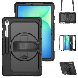 „Tech-Protect“ tvirtas dėklas, skirtas „Samsung Galaxy Tab S10 FE+“ – juodas